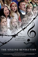 Poster of the group "The Singing Revolution" 